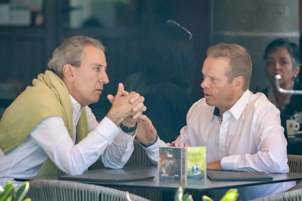 Pepe Chedraui y Arturo Escobar y Vega