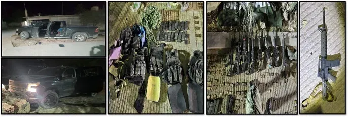 En acciones coordinadas del Gabinete de Seguridad, se realizaron detenciones y aseguramientos de armas de fuego en distintos estados 