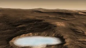Hielo seco, factor de ayuda para colonizar Marte