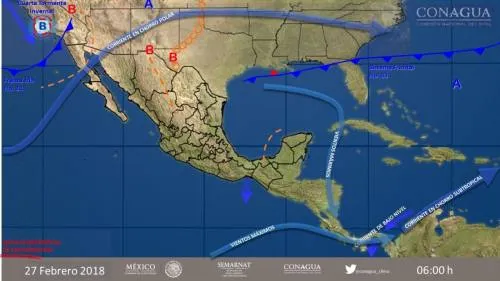Tormentas y bajas temperaturas se esperan en el noroeste del país