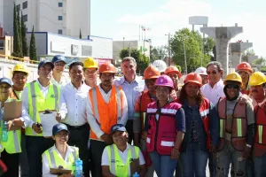 Tony Gali garantiza calidad y funcionalidad del Nodo Vial Atlixcáyotl
