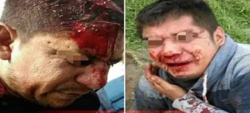 Capturan a dos asaltantes y los golpean en Fraccionamiento Villa de las Flores