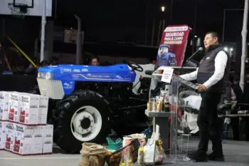 Entrega Alejandro Armenta segunda fase de Módulos de Maquinaria Agrícola, con inversión de 140 mdp