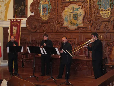 Música del siglo XVI en el Salón Barroco de la BUAP