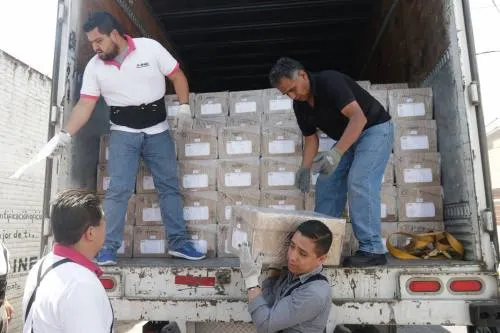 INE recibe listados nominales de Puebla