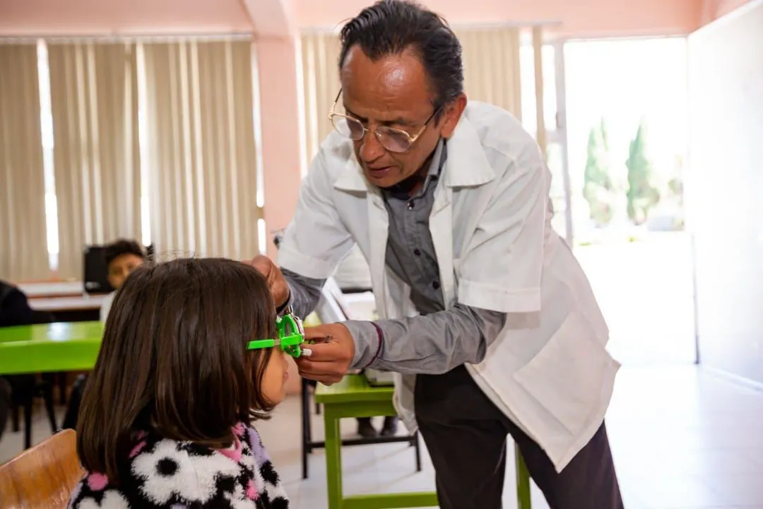 Smdif Pue Fundacion Cimarron Estudiantes Con Debilidad Visual