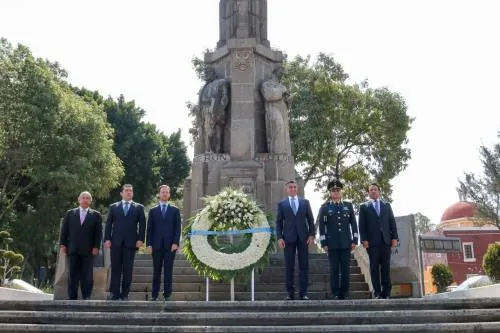 Tony Gali y Luis Banck encabezan ceremonia de los 486 años de la Fundación de Puebla