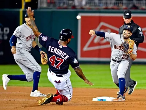 Astros remontan y están a un triunfo de coronarse