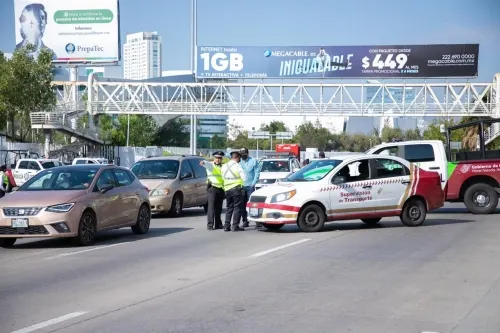 Implementa SMT operativos por “Hoy no circula”; remite 21 vehículos al corralón