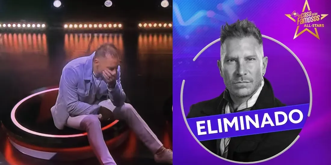 Salvador Zerboni rompe en llanto al ser el primer eliminado de La Casa de los Famosos All-Stars
