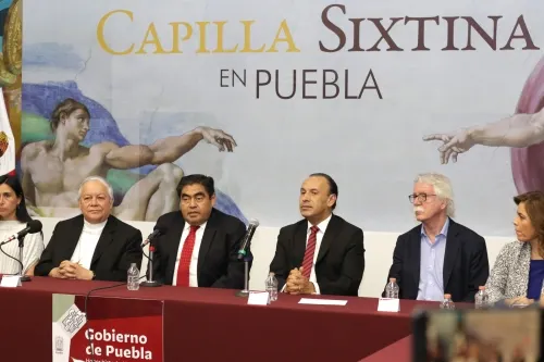 Réplica de la Capilla Sixtina se exhibirá en el atrio de la Catedral de Puebla
