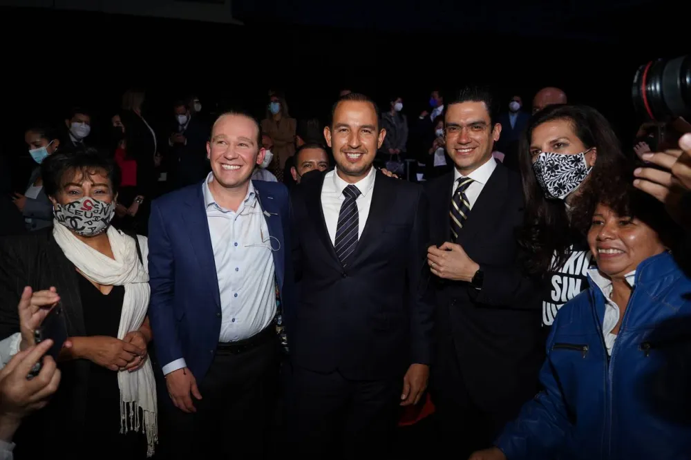 El modelo de Santiago Taboada en la Benito Juárez es un ejemplo de buen gobierno: Marko Cortés