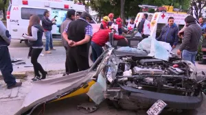 Taxista salva la vida de milagro