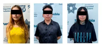 SSC de Puebla atrapa a 5 integrantes del grupo delictivo “Los Tesoros” y/o “Los Halcones”