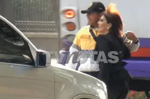 Policías perdonan multa a Alejandra Guzmán