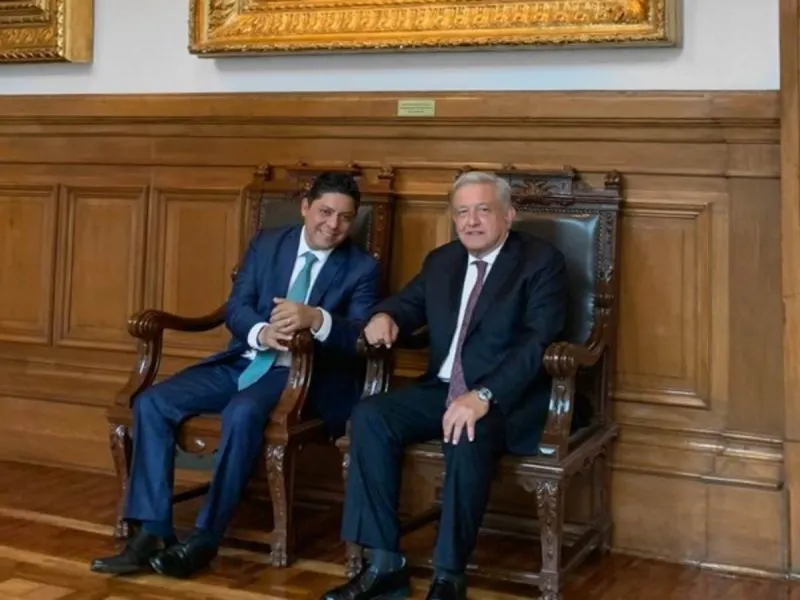 AMLO se reúne con el gobernador electo de San Luis Potosí