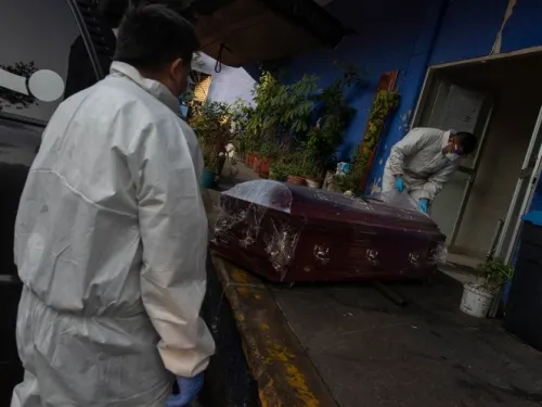 En los primeros 10 días de mayo se registran mil 606 muertes por Covid-19