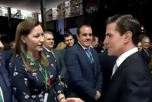 Asiste Martha Erika Alonso  a Sexto Informe de Gobierno de EPN