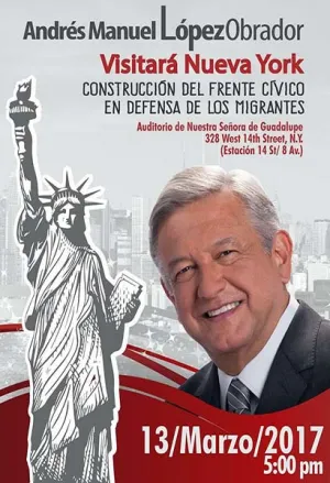 AMLO en el corazón de Puebla York