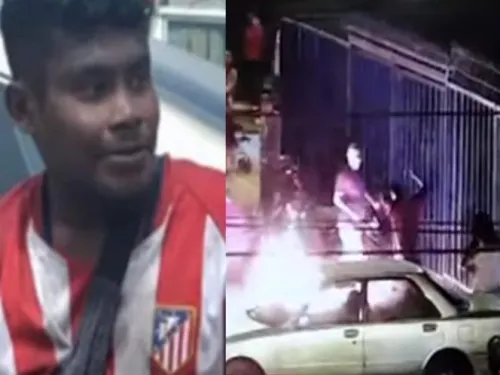 ‘Viene viene’ salva a mujer y evita que sea quemada por su pareja