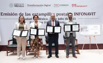 Infonavit y Correos de México celebran el derecho a la vivienda adecuada con estampillas