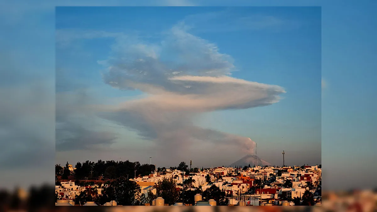 Volcan Popocatepetl Fumarola