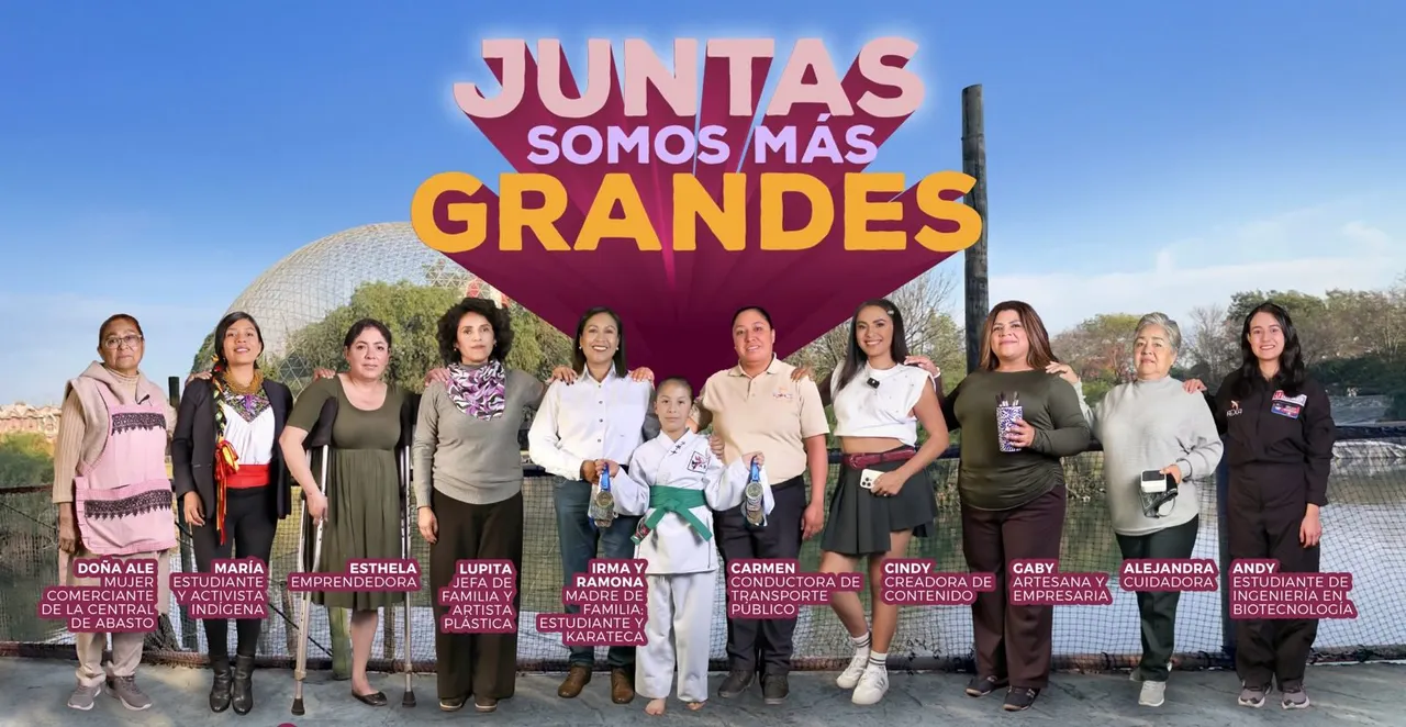 Ayuntamiento de Puebla lanza campaña “Juntas somos más grandes” para fortalecer el empoderamiento femenino
