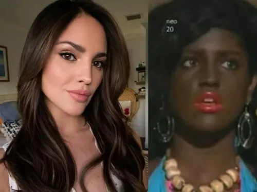 Acusan a Eiza González de racista por un maquillaje del pasado