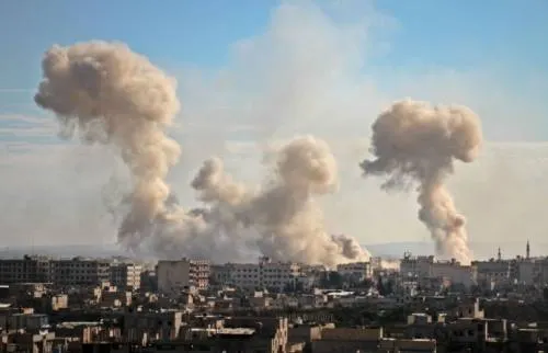 Más de 400 civiles muertos en cinco días de bombardeos en Damasco