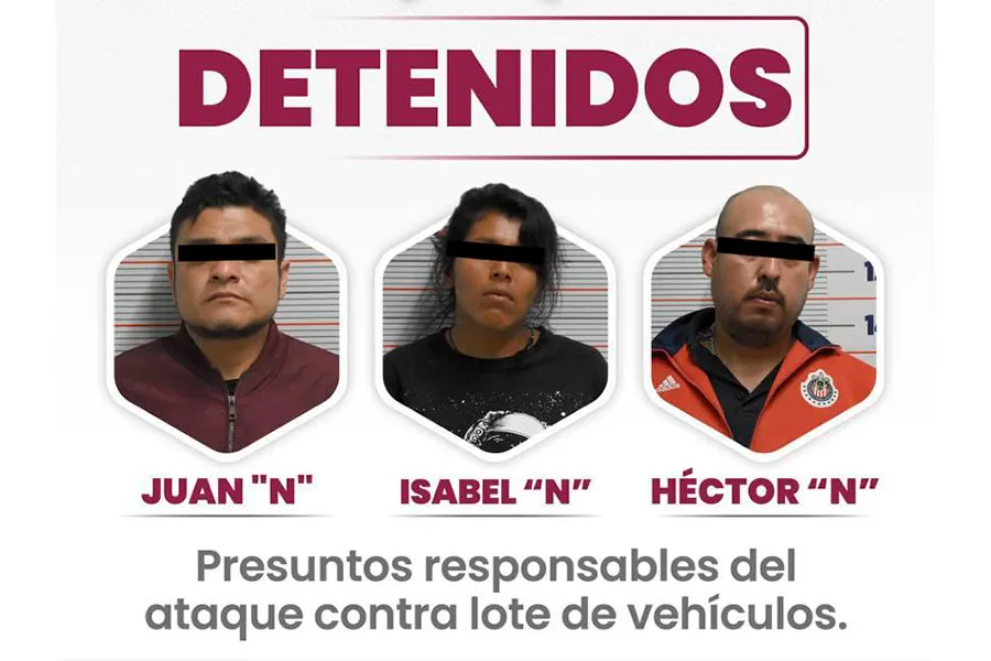 Presuntos Responsables Asesinato Xilotzingo