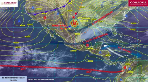 En la mayor parte de México prevalecerán bajas temperaturas