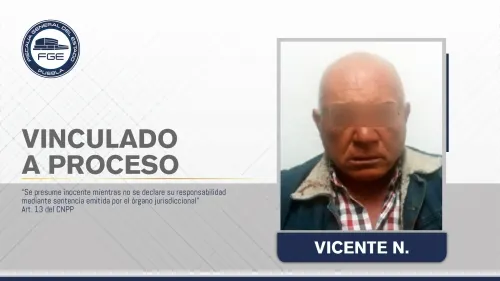 Vinculado a proceso por abuso sexual de una menor de edad