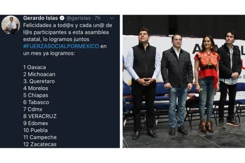 Fuerza por México, otro esfuerzo de Gerardo Islas de entrar a Morena