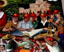 Quitarán imagen de Marín del mural Fundación de Puebla