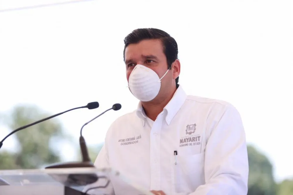 Gobernador de Nayarit da positivo a Covid