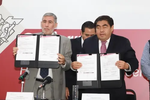 Firma convenio gobierno estatal con BBC de Londres para trasmitir programa de contenido
