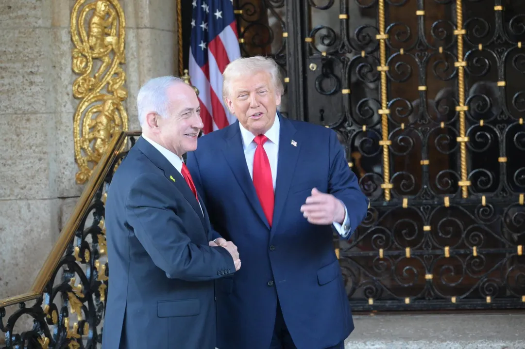 Donald Trump y Benjamín Netanyahu