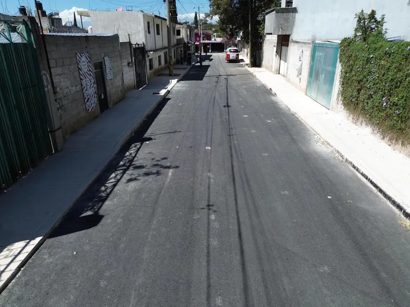 Supervisa Ayuntamiento de Puebla conclusión de obra en la colonia San José Los Cerritos