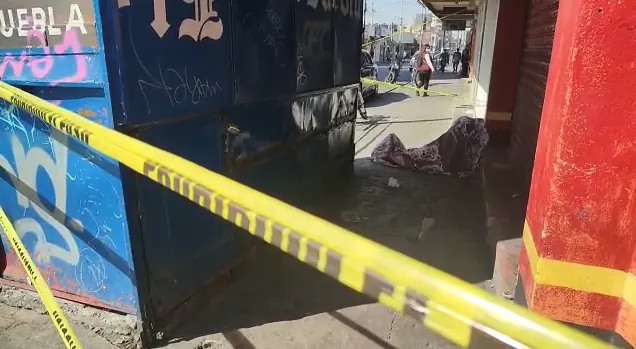 Indigente muerto