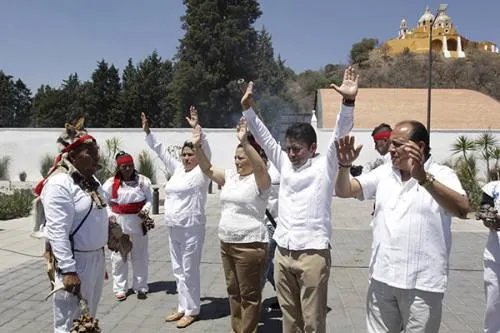 Realizan Festival del Equinoccio 2017 en el Parque Cholula