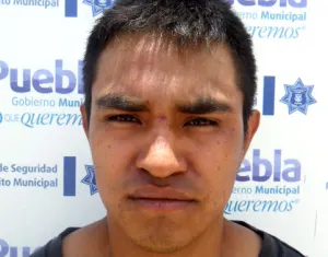 Ssptm Puebla aseguraron a un sujeto por robo a transporte público