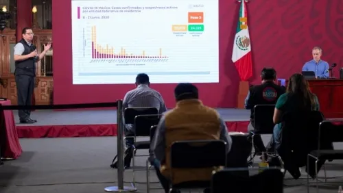 Covid-19 sacude a México con mil 44 nuevas muertes; contagios ya superan los 180 mil