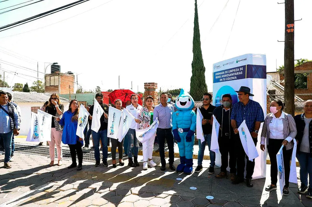 San Andres Cholula Jornada Limpieza Redes Hidrosanitarias