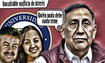 Hugo Eloy Meléndez es además de rector de la USEP, director de una escuela privada de Medicina
