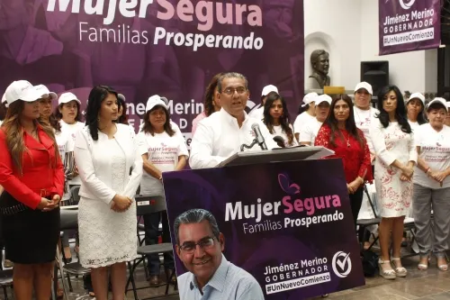 Jiménez Merino ofrece cadena perpetua para violadores y feminicidas