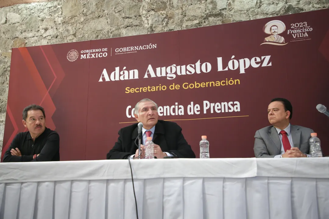 Adán Augusto López Hernández e Ignacio Mier