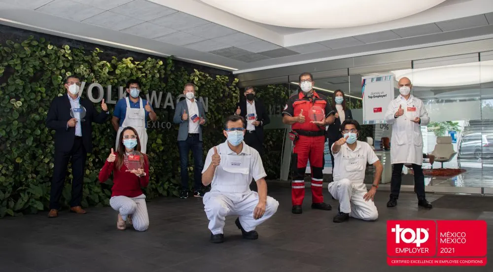 Volkswagen de México es reconocida por una gestión responsable e innovadora de su personal