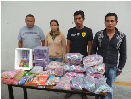 Ejercita PGJ acción penal contra sujetos detenidos en posesión de explosivos