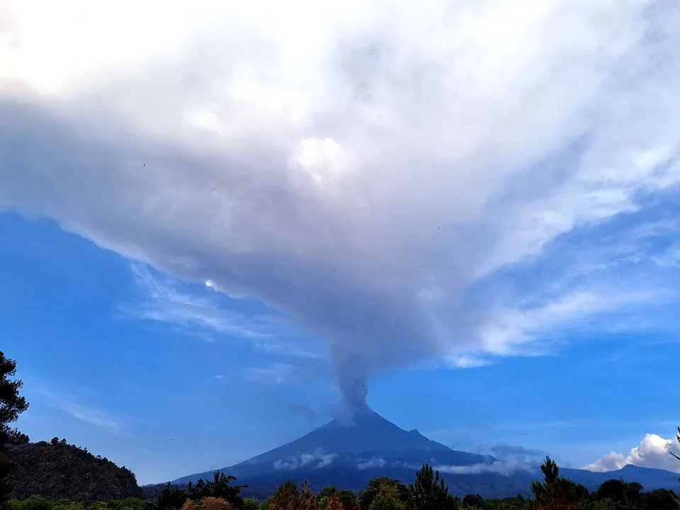 Volcan Popocatepetl