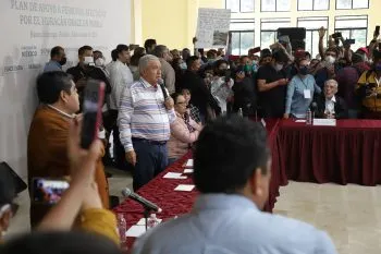 El portazo contra AMLO